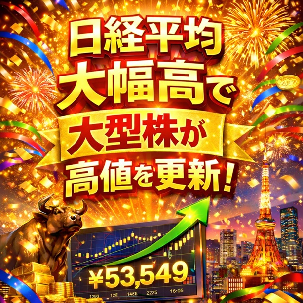 ◆日経平均最高値更新!マナカブ銘柄も大型株主導で高値更新銘柄続出!